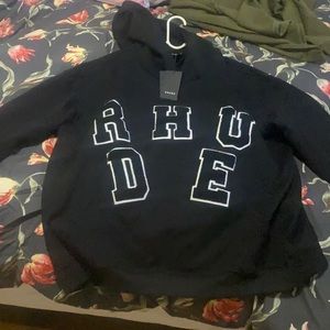 F/W 20/21 Rhude Lettermen Hoodie sz XL NWT